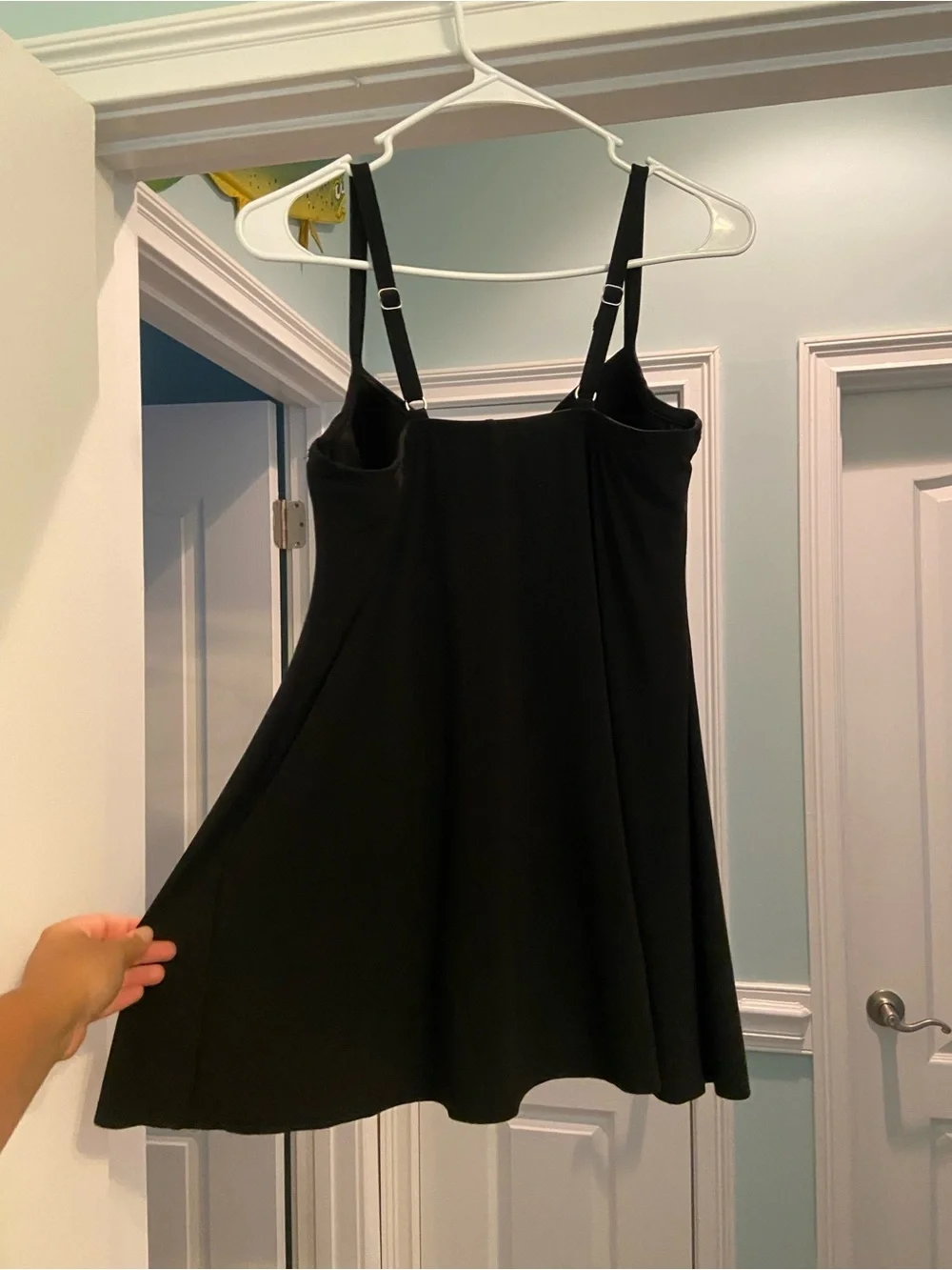Miraclesuit Black Tie-Front One-Piece Lovey Swim Dress